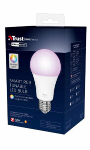 Trust Smart Home - Dimbare E27 Led Lamp - White and Color